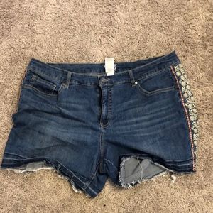 Never worn Jean shorts